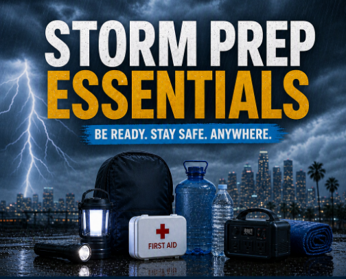 "El Niño" Essentials: Stuff You’ll Wish You Bought Before the Rain Hits. cover photo collage