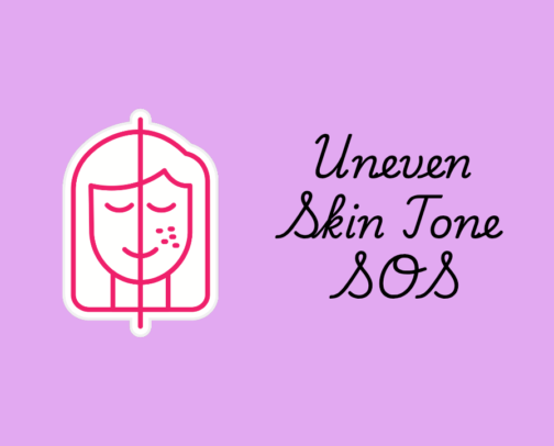 Uneven Skin Tone , dark spots and hyperpigmentation SOS List cover photo collage