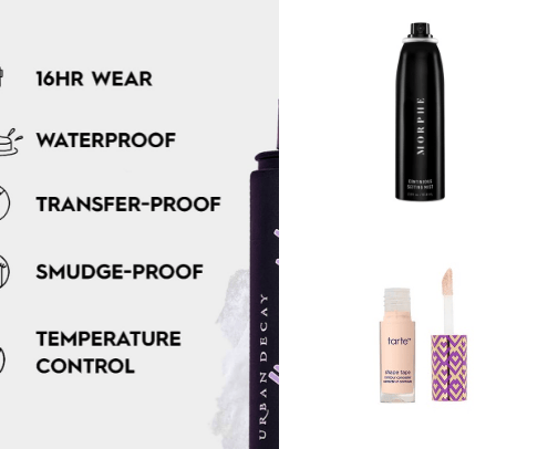 Makeup Favs cover photo collage