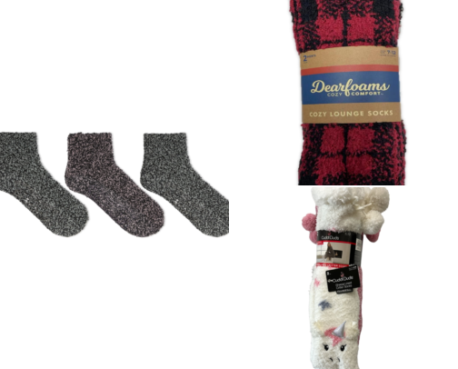 Fuzzy Socks I Stuff in Every Stocking and They're Always the Favorite Gift cover photo collage