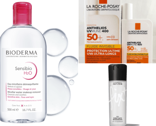 Skincare Faves cover photo collage