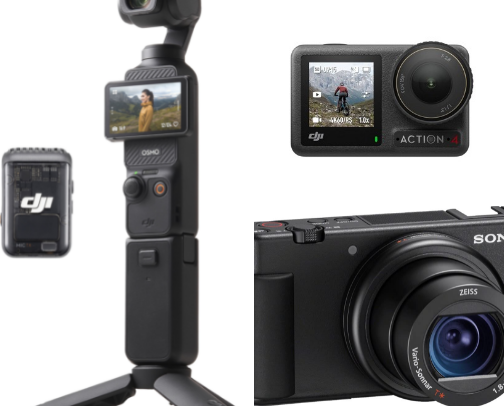 Content Creator Must Haves 📸 cover photo collage