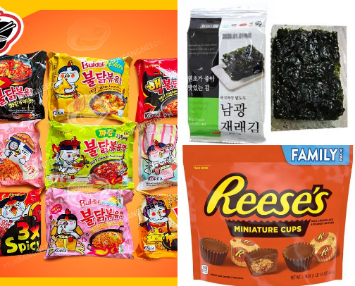 EASY SNACK FIX WHEN YOU'RE HOME ALONE 🤤😋🍿 cover photo collage