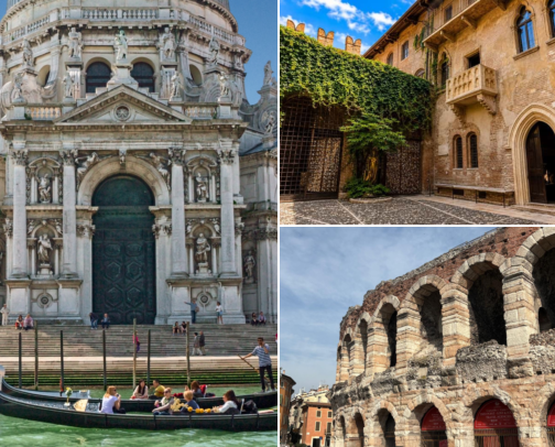 Italy travel bucket list! cover photo collage