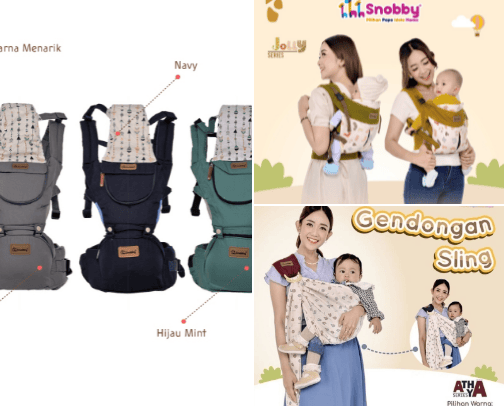 Essentials for mothers and babies cover photo collage