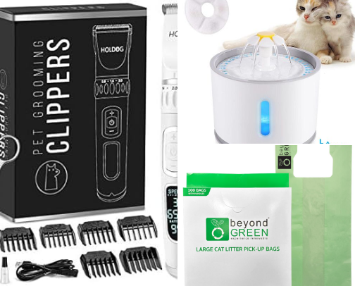 ESSENTIALS FOR YOUR PETS- CATS AND DOGS cover photo collage