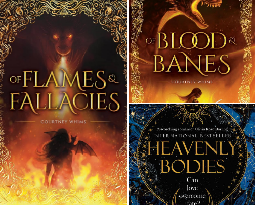 Best Romantasy Reads cover photo collage