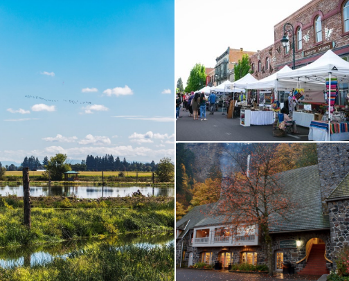 Things to do FT. Portland Oregon ✨🌲 cover photo collage