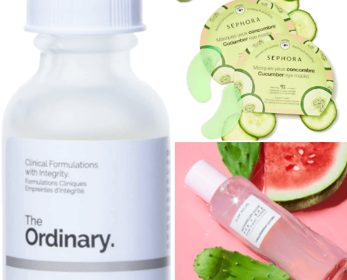 SKINCARE🧼 cover photo collage