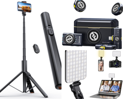 Content Creator Essentials 🎥 | TikTok, Reels & UGC cover photo collage