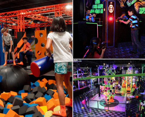 Kid friendly places cover photo collage