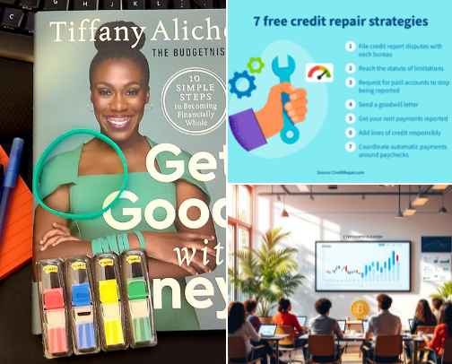 Join Me on the Path to Wealth & Abundace cover photo collage