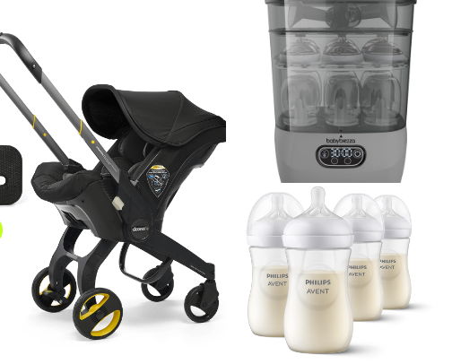 First Time Mom Baby Must Haves! cover photo collage