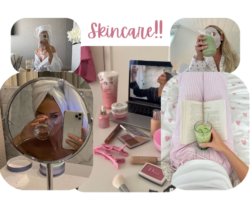 Must have skincare products! cover photo collage
