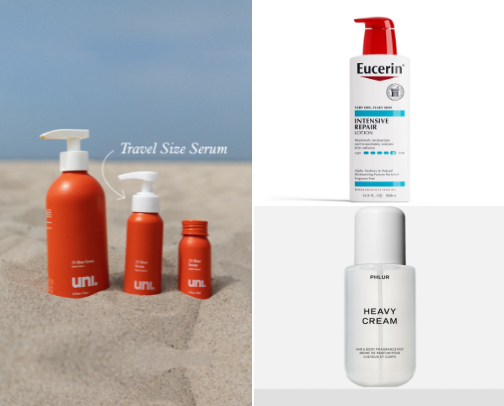 Body care cover photo collage