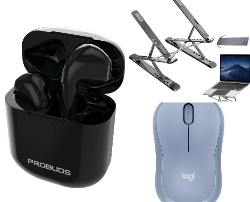 Laptop and Airpods Glow Up Setup Under $100 - Aesthetic Student Edition cover photo collage