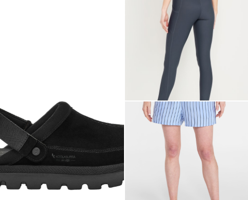 my closet staples // clothing + shoes cover photo collage