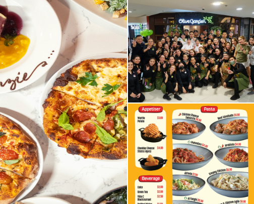 Restaurant recs cover photo collage