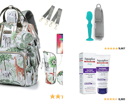 Maternity/ Baby/ Postpartum Essentials cover photo collage