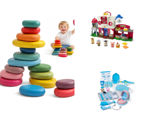 Best toddler toys cover photo collage