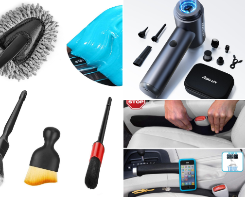 Car Accessories cover photo collage