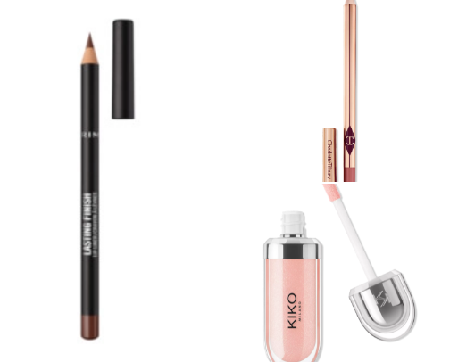 Lip products 👄 cover photo collage