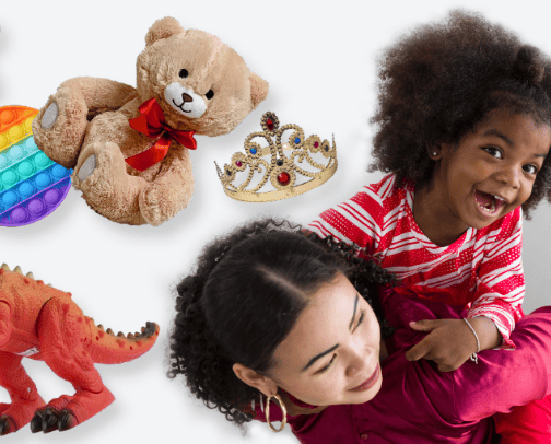 Childrens wholesale toys cover photo collage