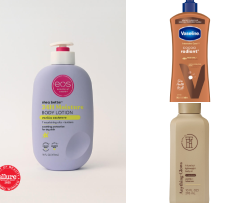 Body Lotions cover photo collage