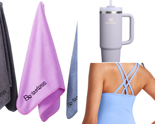 Gym Girly Recs! cover photo collage