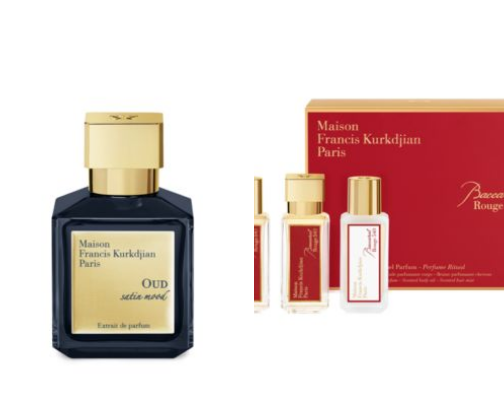 Baccarat Rouge 540 cover photo collage