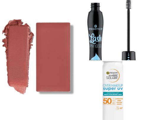 Summer makeup essentials cover photo collage