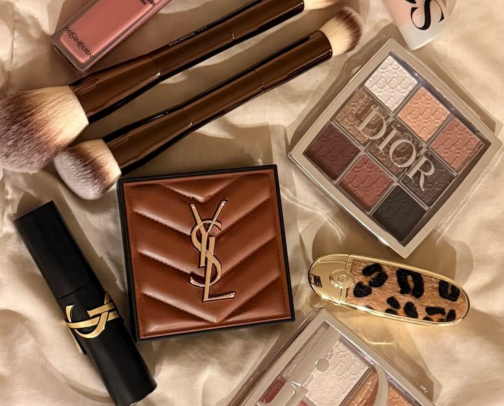 Luxury make up cover photo collage