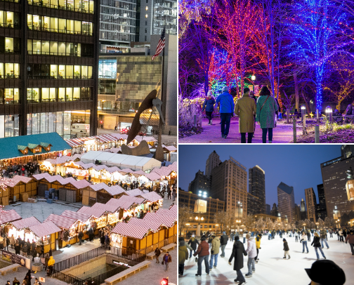Chicago Winter Bucketlist! ☃️🧣 cover photo collage