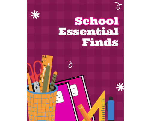🎒 My Favorite School Essentials for Every Stage cover photo collage
