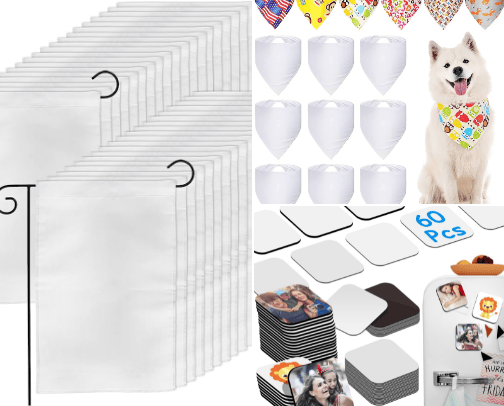 Sublimation Blanks cover photo collage