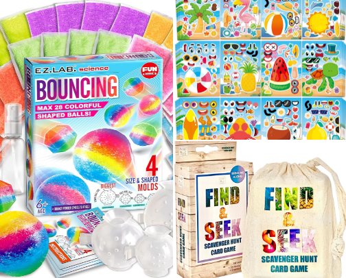 Screen-Free Summer Fun cover photo collage
