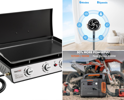 Survival essentials for emergencies, hurricanes, and snow storms cover photo collage