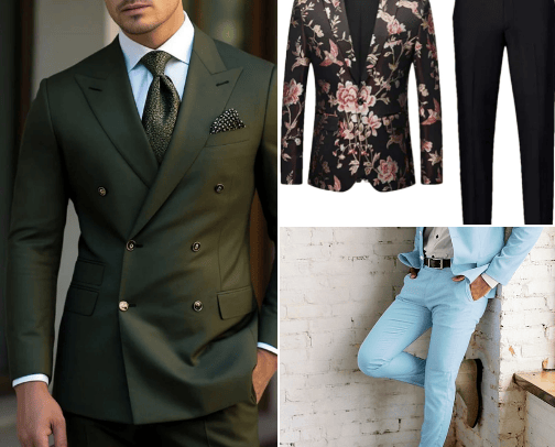 Men's Fashion 🤵 cover photo collage