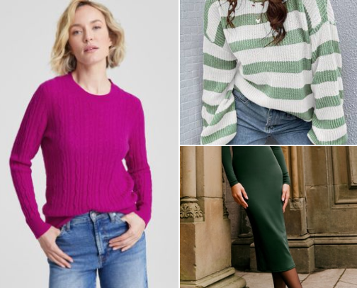 Sweaters cover photo collage