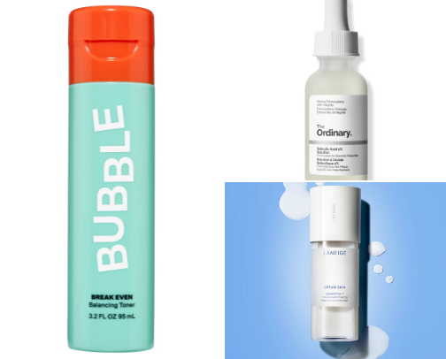 Skincare that ACTUALLY works cover photo collage