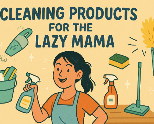 Mess Happens... Here’s How I Deal With It As A Lazy Mom. cover photo collage