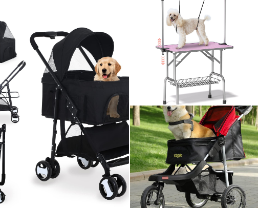 Dog Grooming Must Haves cover photo collage