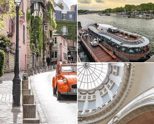 Planning my 50th birthday trip to London and Paris cover photo collage