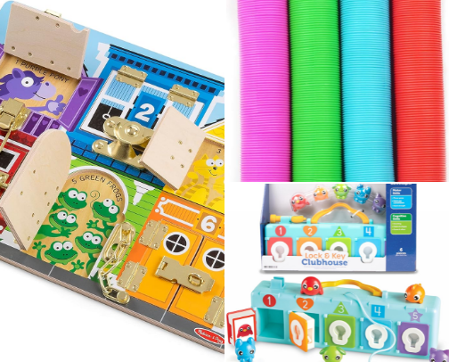 17 Best Screen-Free Toys for Toddlers That Actually Keep Them Busy for Hours cover photo collage