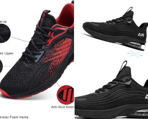 Air Sneakers for Men cover photo collage