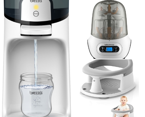 Must haves for new baby cover photo collage