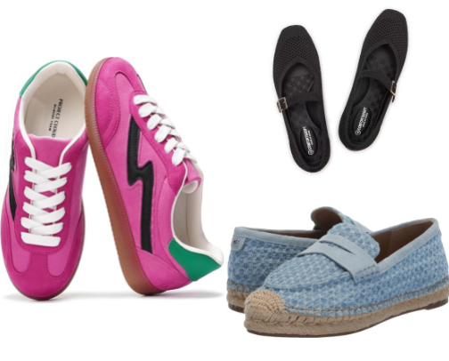 Trendy and Affordable Women's Shoes on Amazon cover photo collage
