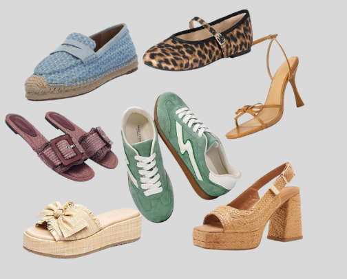 Trendy and Affordable Women's Shoes on Amazon cover photo collage