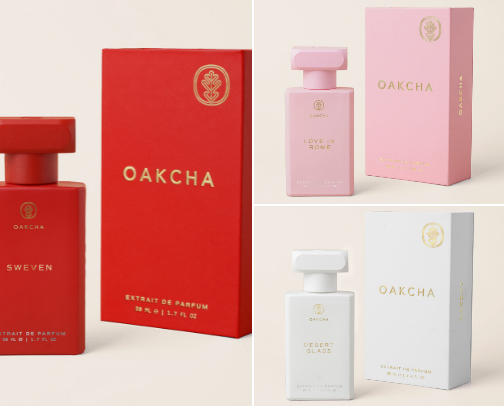 every oakcha perfume dupe: cover photo collage