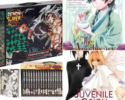 Manga cover photo collage